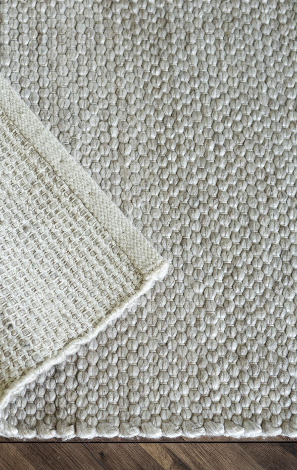 Berkelly - Hand Woven PET - Indoor/Outdoor Rug - Silver (APRB-S) - Image 3