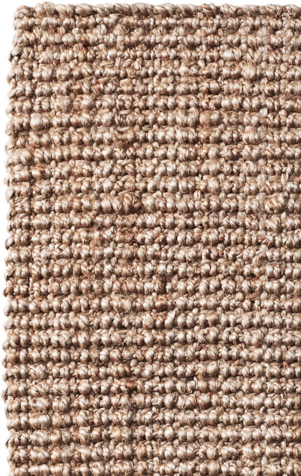 Boucle Gold - Handspun Jute Boucle Natural Gold Tucked Ends-Unbacked (AJR106G-UB) - Image 2