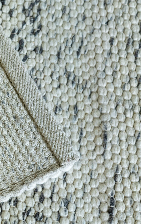 Traube Marble-Handwoven Textured Wool and Viscose Rug (ATR-ML) - Image 3
